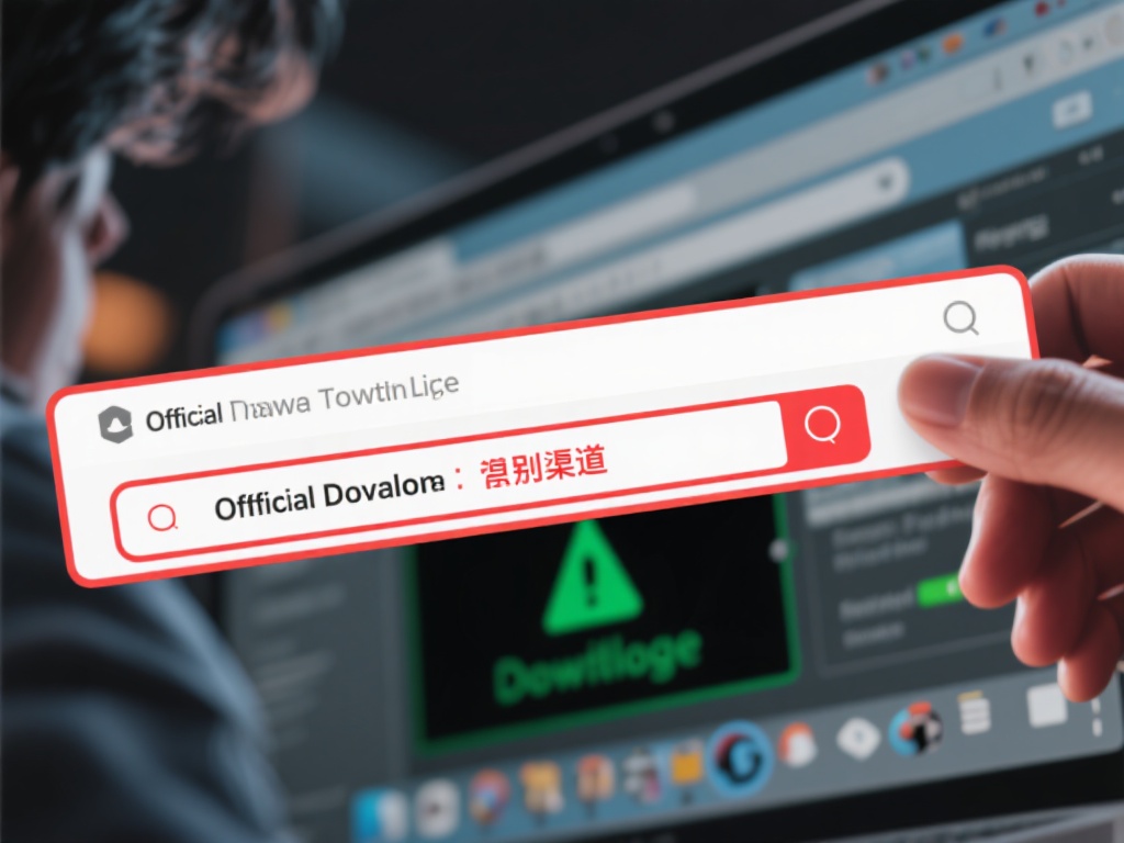 在寻找下载链接的过程中，辨别官方渠道和非官方渠道尤